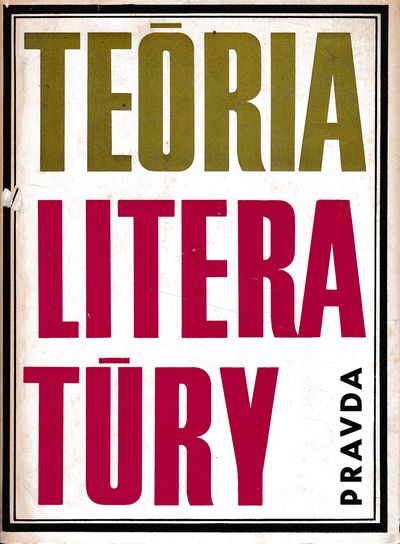 teoria literatury sklovskij teoria literatury sklovskij