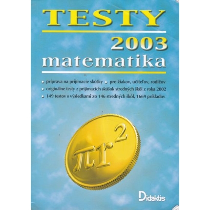 Testy 2003 - Matematika