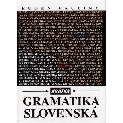 kratka gramatika slovenska pauliny