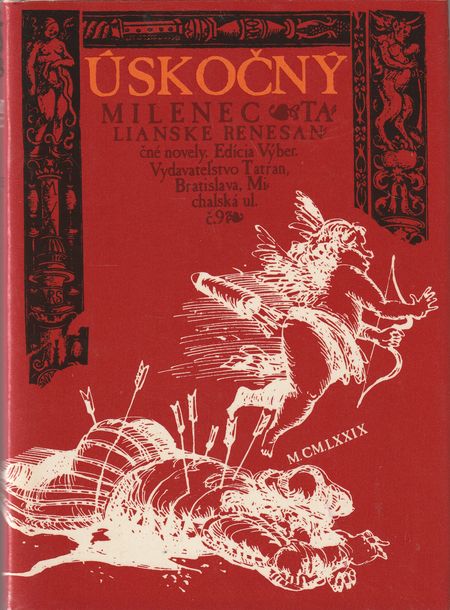 12498 Úskočný milenec (Talianske renesančné novely) – Obrázok 1