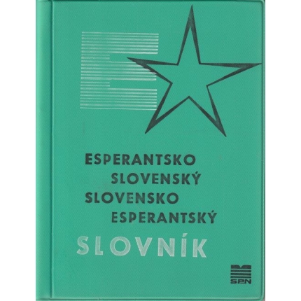Esperantsko - slovenský, slovensko - esperantský slovník