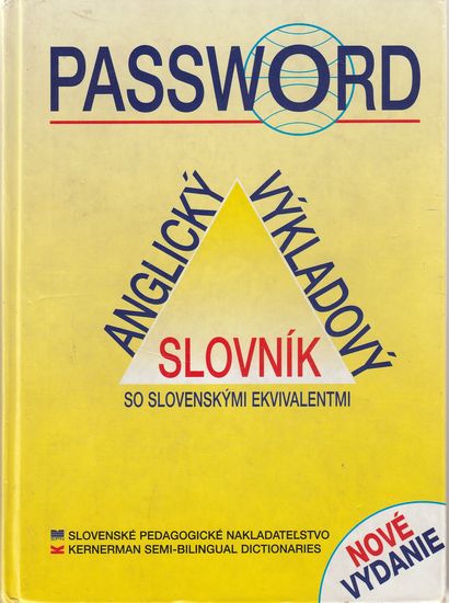 15501 Password - Anglický výkladový slovník so slovenskými ekvivalentami – Obrázok 1