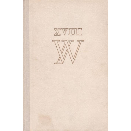 Dílo XVIII: Manon Lescaut (Hra o sedmi obrazech podle románu Abbé Prévosta)