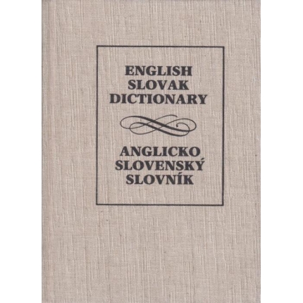 English Slovak Dictionary / Anglicko - slovenský slovník