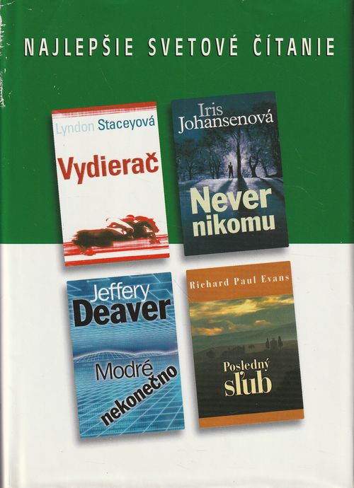 40257 Najlepšie svetové čítanie: Never nikomu / Vydierač / Posledný sľub / Modré nekonečno – Obrázok 1