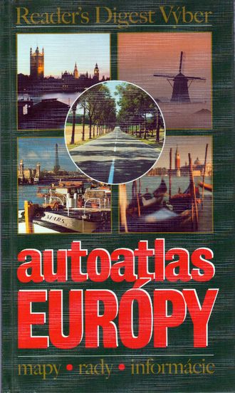 43510 Autoatlas Európy ( mapy - rady - informácie ) – Obrázok 1