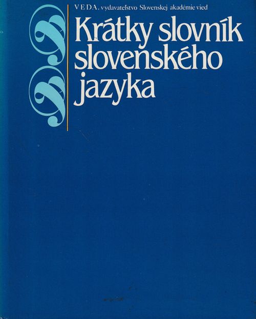 44694 Krátky slovník slovenského jazyka – Obrázok 1