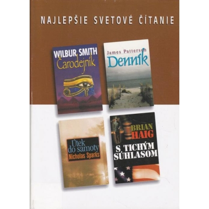 Najlepšie svetové čítanie: Čarodejník / Útek do samoty / S tichým súhlasom / Denník
