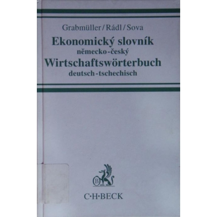 Ekonomický slovník německo - český