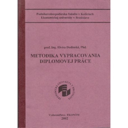 Metodika vypracovania diplomovej práce