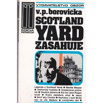 Scotland Yard zasahuje