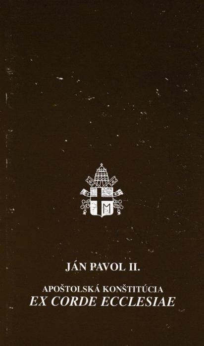 73124 Apoštolská konštitúcia Ex corde ecclesiae – Obrázok 1