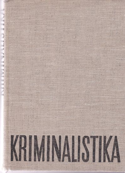 74474 Kriminalistika – Obrázok 1