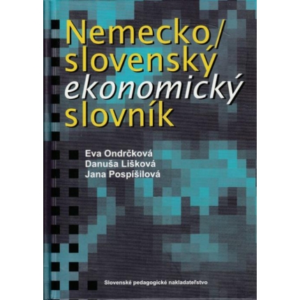 Nemecko - slovenský  ekonomický slovník