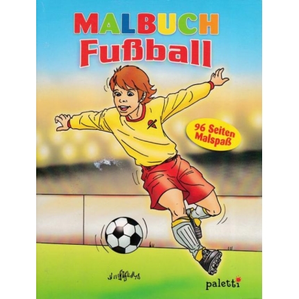 Malbuch - Fussball (96 Seiten Malspass)