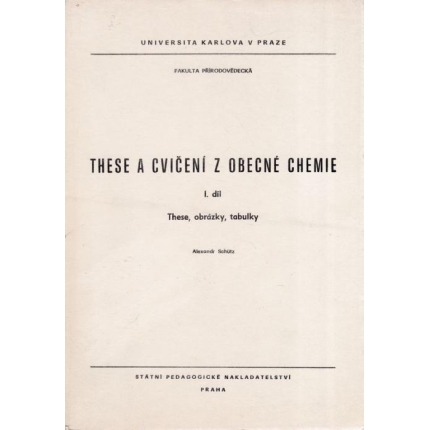 These a cvičení z obecné chemie I. - These, obrázky, tabulky