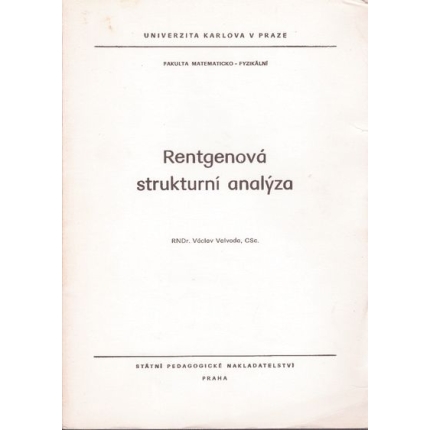 Rentgenová strukturní analýza