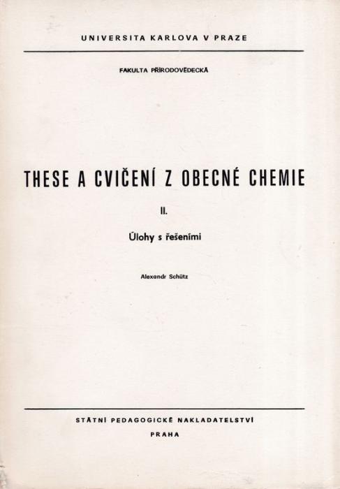 88330 These a cvičení z obecné chemie II. - Úlohy s řešeními – Obrázok 1
