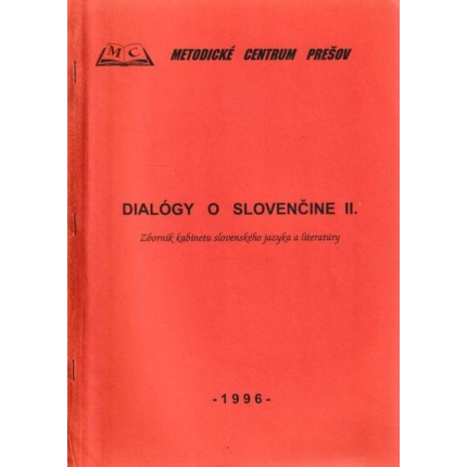 Dialógy o slovenčine II.