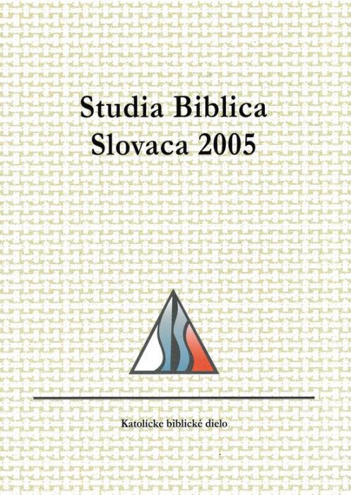 89817 Studia Biblica Slovaca 2005 – Obrázok 1