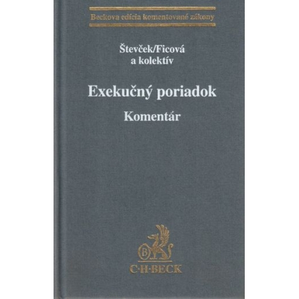 Exekučný poriadok. Komentár - 1. vydanie