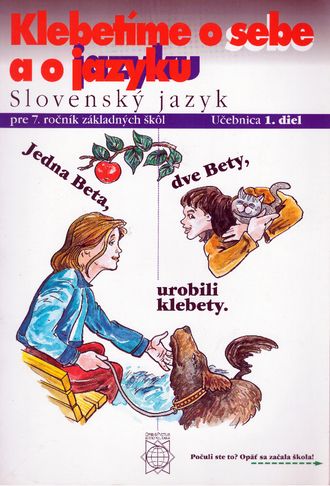 92936 Slovenský jazyk pre 7. ročník základných škôl (Klebetíme o sebe a o jazyku) - Učebnica 1. diel – Obrázok 1
