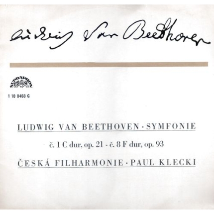 SYMFONIE č. 1 C dur, op. 21 - č. 8 F dur, op. 93