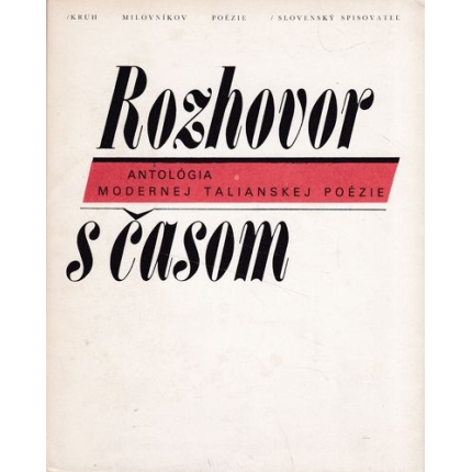 Rozhovor s časom (Antológia modernej talianskej poézie)